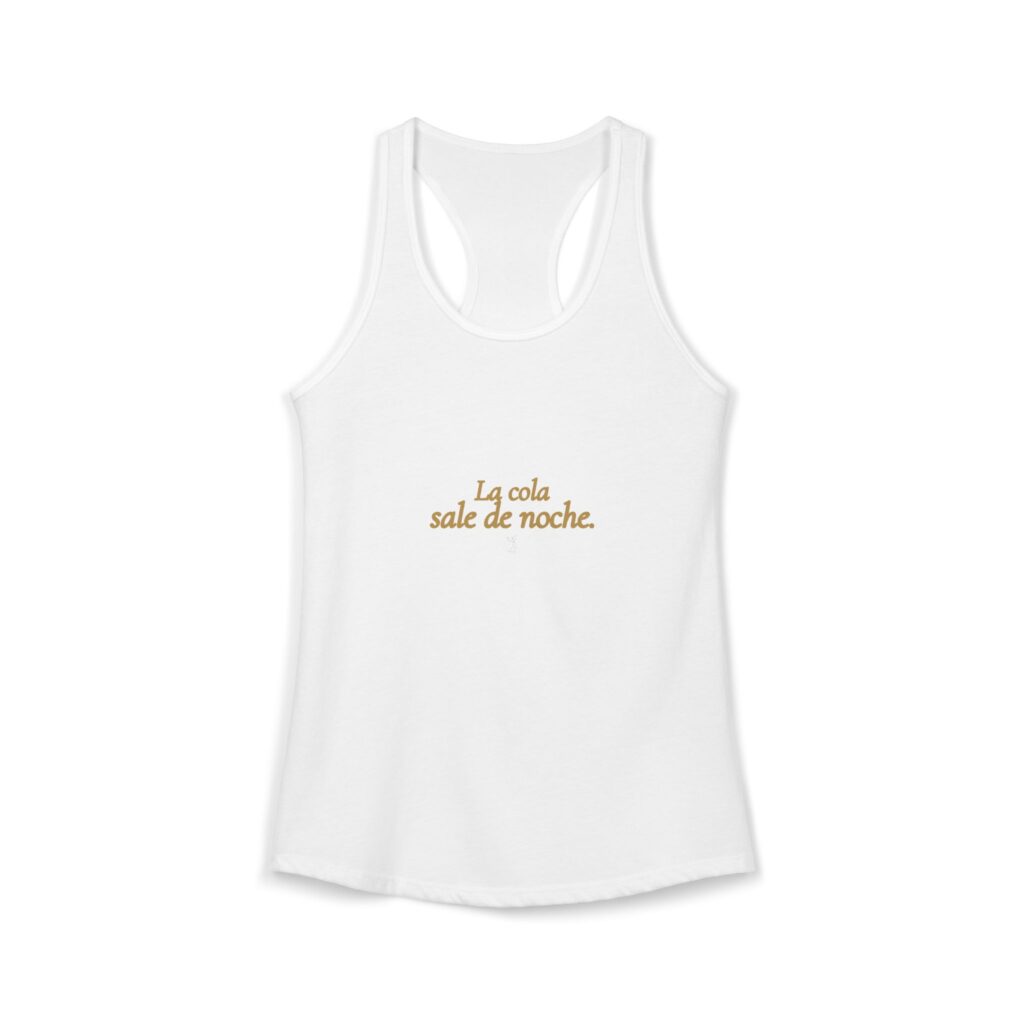 La Cola Sale de Noche Racerback